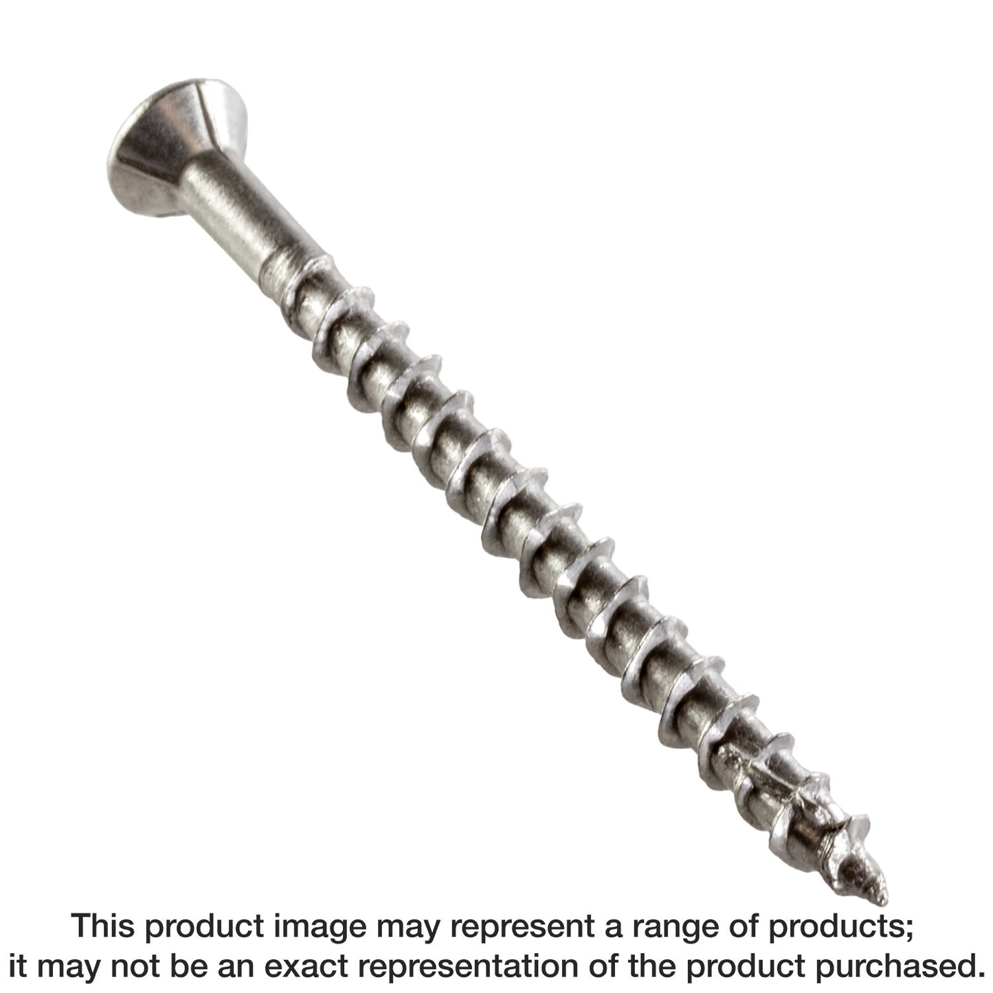Simpson Strong-Tie T10250WP-RP200 Deck-Drive™ DWP WOOD SS Screw — #10 x 2-1/2 in. T25, Flat Head, Type 316 (200-Qty) (Pack of 4)