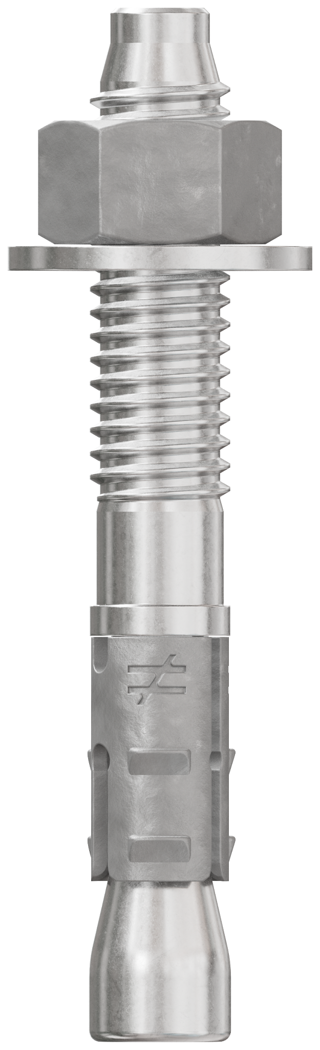 Simpson Strong-Tie STB2-37234S6F50 Strong-Bolt® 2 — 3/8 in. x 2-3/4 in. Type 316 Stainless-Steel Wedge Anchor, Fully Assembled (50-Qty) (Pack of 4)