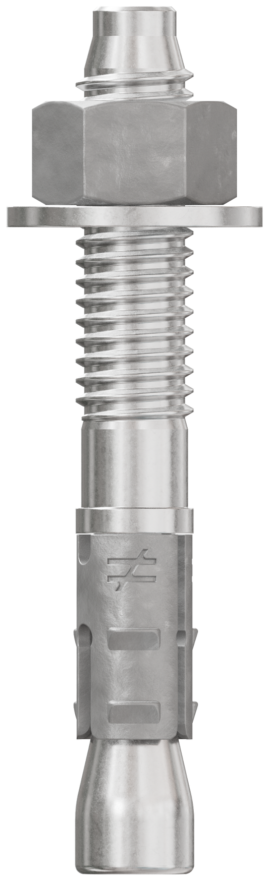 Simpson Strong-Tie STB2-37234S6F50 Strong-Bolt® 2 — 3/8 in. x 2-3/4 in. Type 316 Stainless-Steel Wedge Anchor, Fully Assembled (50-Qty) (Pack of 4)