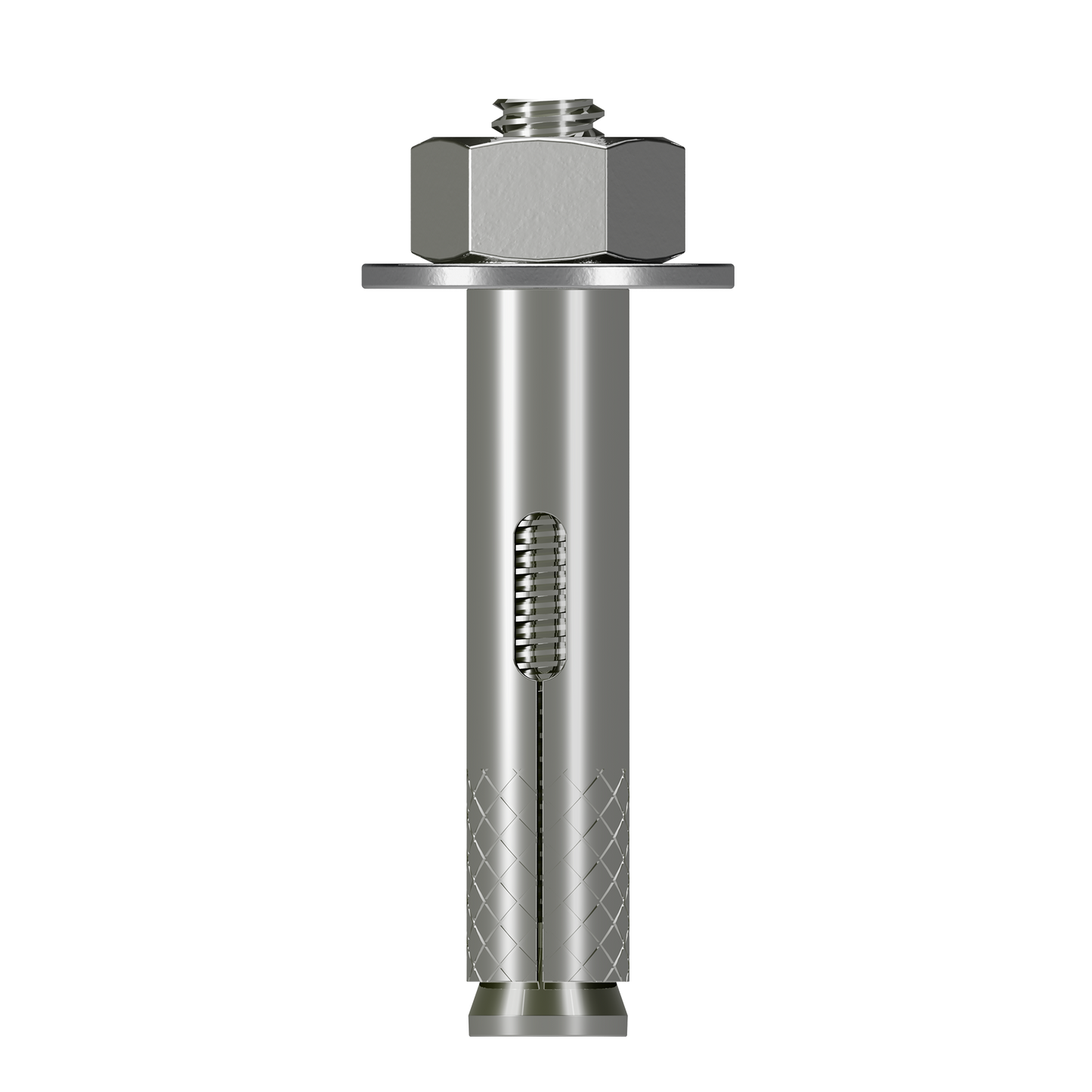 Simpson Strong-Tie SL37178HSS Sleeve-All® 3/8 in. x 1-7/8 in. Hex-Head Stainless-Steel Sleeve Anchor (50-Qty)