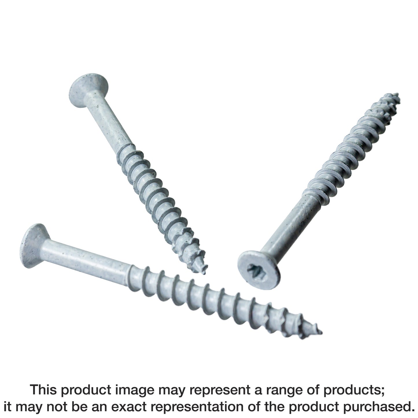 Simpson Strong-Tie TNTW25234TTR Titen Turbo™ — 1/4 in. x 2-3/4 in. 6-Lobe Trim-Head Concrete and Masonry Screw, White (100-Qty) (Pack of 420)