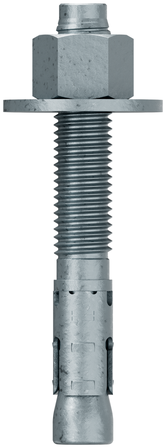 Simpson Strong-Tie STB2-75512MGF10 Strong-Bolt® 2 — 3/4 in. x 5-1/2 in. Mechanically Galvanized Wedge Anchor, Fully Assembled (10-Qty) (Pack of 2)