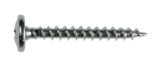 Simpson Strong-Tie SD8X1.25-R Wafer-Head Screw — #8 x 1-1/4 in. #2 Phillips, Clear Zinc Coating (100-Qty) (Pack of 16)