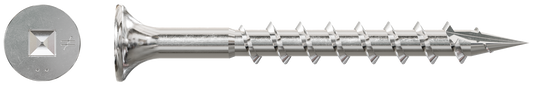 Simpson #8 x 1-3/4" Quik Drive SSWSCB 305 Stainless Steel Roofing Tile Collated Screws, Pkg 2000