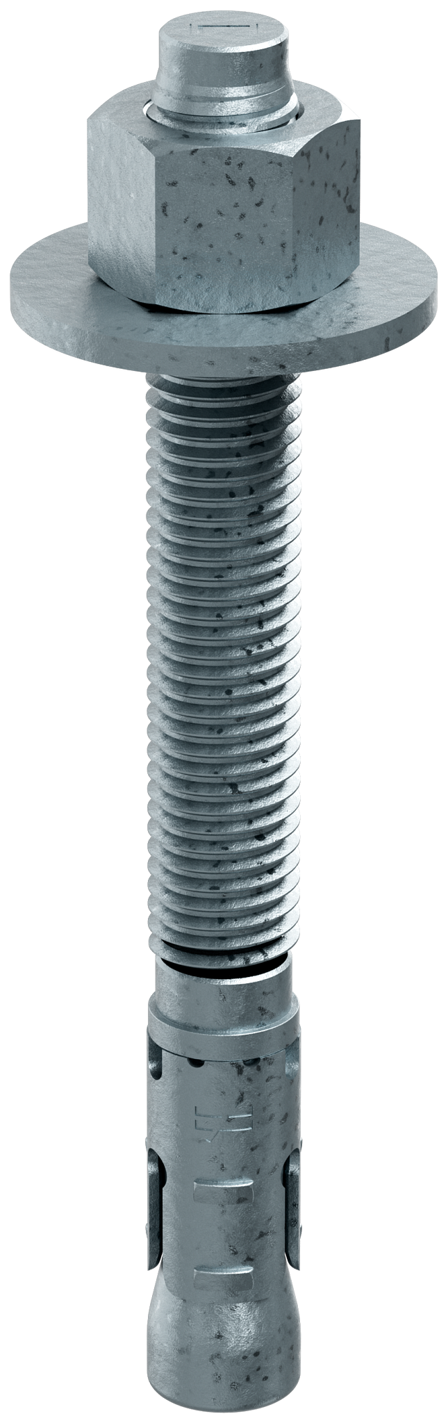 Simpson Strong-Tie STB2-75700MGF10 Strong-Bolt® 2 — 3/4 in. x 7 in. Mechanically Galvanized Wedge Anchor, Fully Assembled (10-Qty) (Pack of 252)