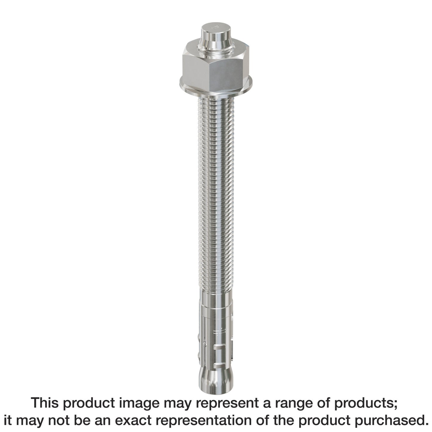 Simpson Strong-Tie STB2-758124SS Strong-Bolt® 2 — 3/4 in. x 8-1/2 in. Type 304 Stainless-Steel Wedge Anchor (10-Qty) (Pack of 2)