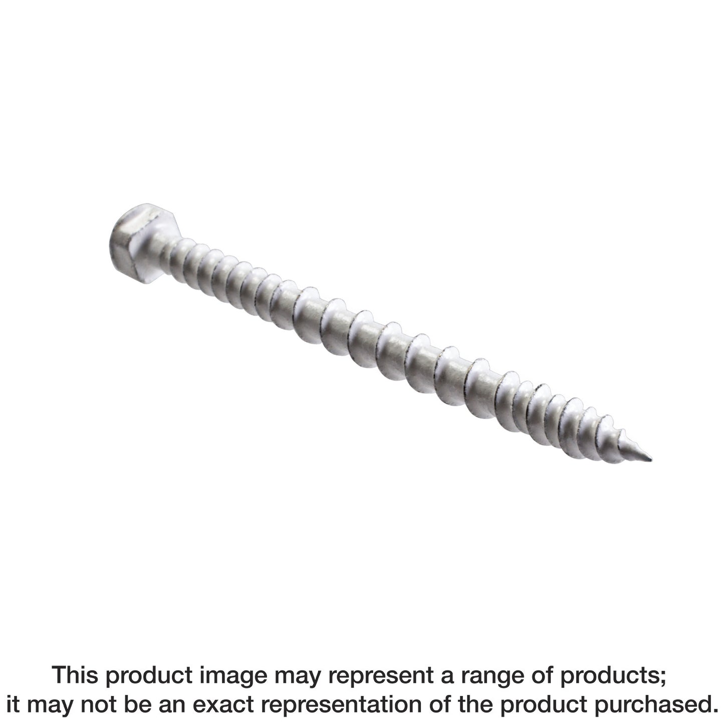 Simpson Strong-Tie TSV214R70WH01 PVC Trim-Board Screw — #8 x 2-1/4 in. T-20 6-Lobe, Exterior-Grade Coating, White (70-Qty)