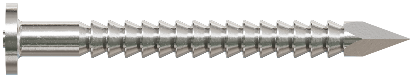 Simpson Strong-Tie SSNA8DB Strong-Drive® SCNR™ RING-SHANK CONNECTOR Nail — 1-1/2 in. x .131 in. Type 316 (3750-Qty) (Pack of 64)