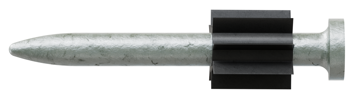 Simpson Strong-Tie PDPA-150-RC25 PDPA .157 in. x 1-1/2 in. Powder-Actuated Pin (25-Qty)