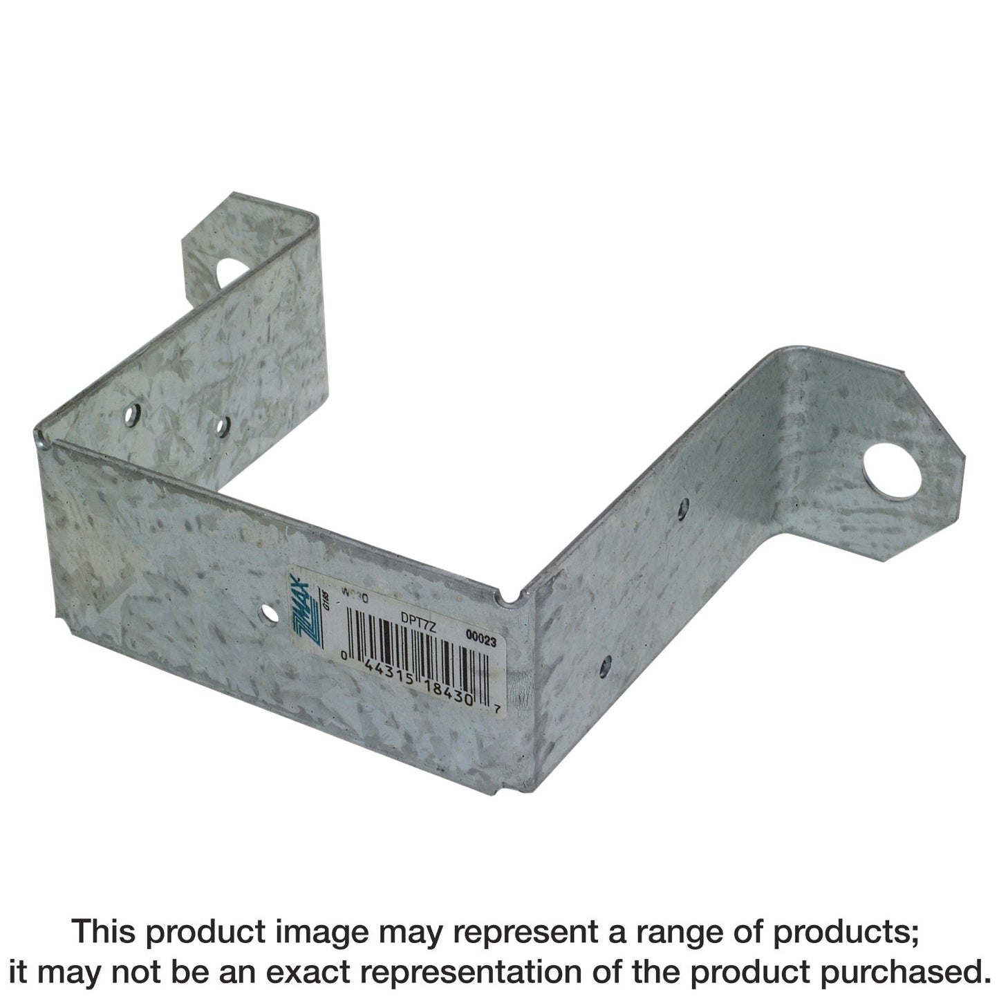 Simpson Strong-Tie DPT7Z DPTZ ZMAX® Galvanized Deck Post Tie for 4x4 Post (Pack of 25)