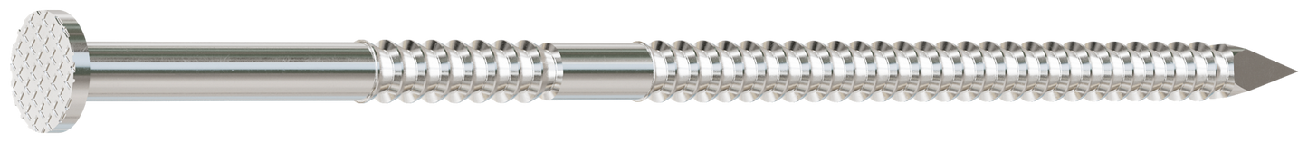 Simpson Strong-Tie T10A350PNJ 15° Wire Coil, Full Round Head, Ring-Shank Decking/Framing Nail — 3-1/2 in. x .131 in. Type 316 (1800-Qty)