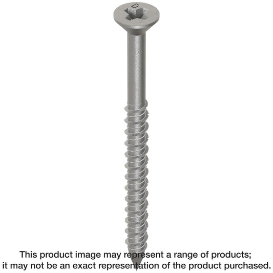 Simpson Strong-Tie TTN25314PFSS Titen® 1/4 in. x 3-1/4 in. Phillips Flat-Head Stainless-Steel Concrete and Masonry Screw (100-Qty)