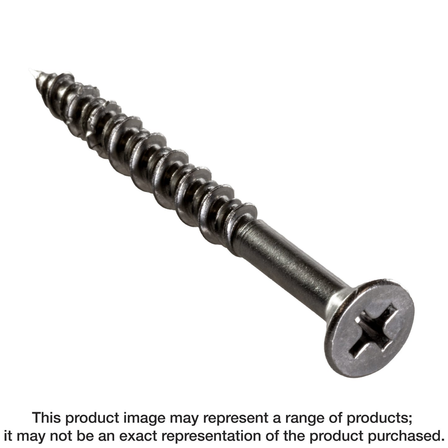 Simpson Strong-Tie T10J200FXC Marine Screw, Flat Head — #10 x 2 in. #2 Phillips Drive, Type 316 (100-Qty) (Pack of 600)
