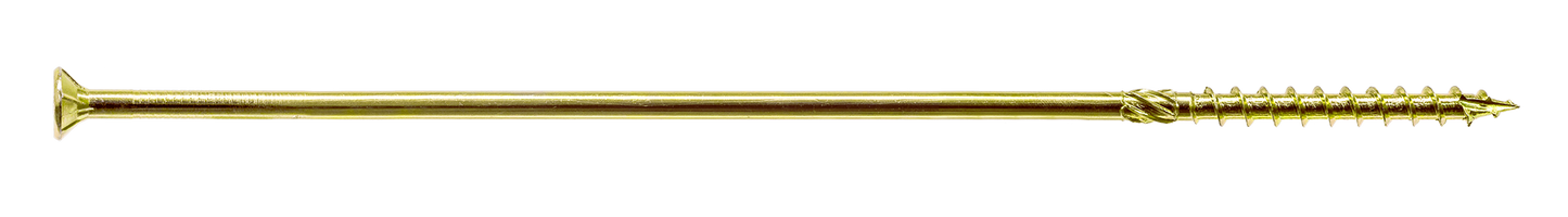 Simpson Strong-Tie SDCP271400 Strong-Drive® SDCP TIMBER-CP Screw — 0.390-in. x 14-in. T40, Yellow Zinc (150-Qty)