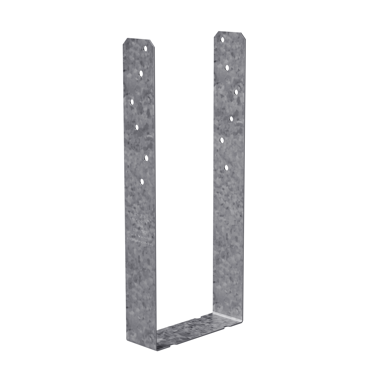 Simpson Strong-Tie SPH4 SPH 3-9/16 in. x 8-3/4 in. Galvanized Heavy-Duty Stud Plate Tie (Pack of 100)