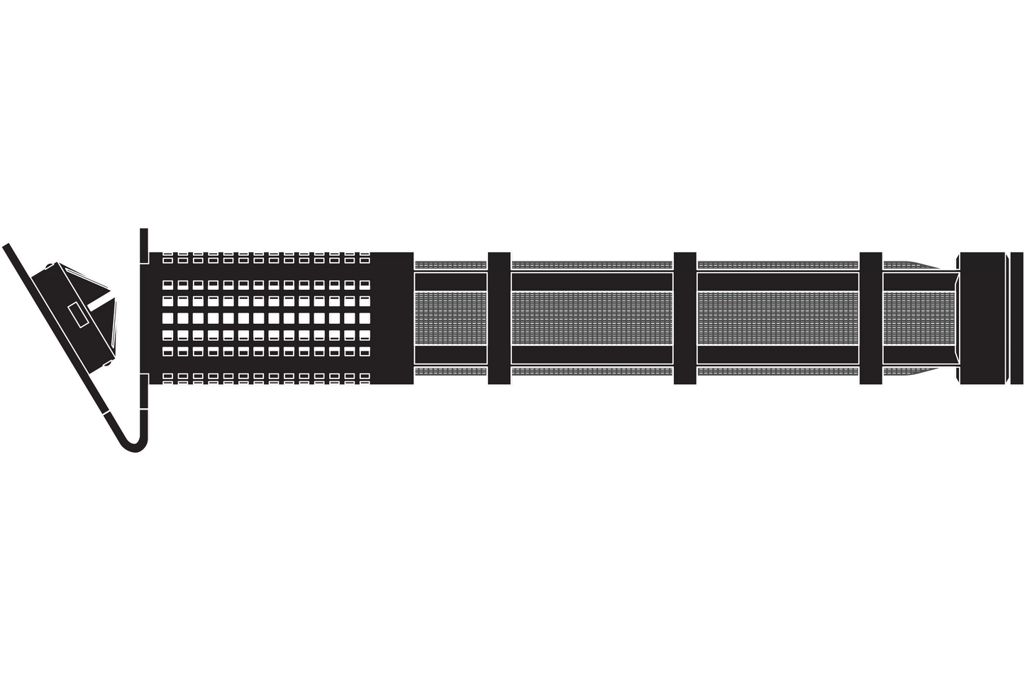 Simpson Strong-Tie EWS373P Opti-Mesh 3-1/2 in. Epoxy Adhesive Plastic Screen Tube for 3/8 in. Rod for ET-3G™