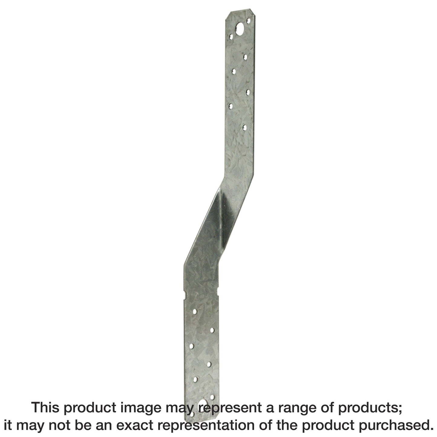 Simpson Strong-Tie MTS12Z MTS 12 in. 16-Gauge ZMAX® Galvanized Medium Twist Strap
