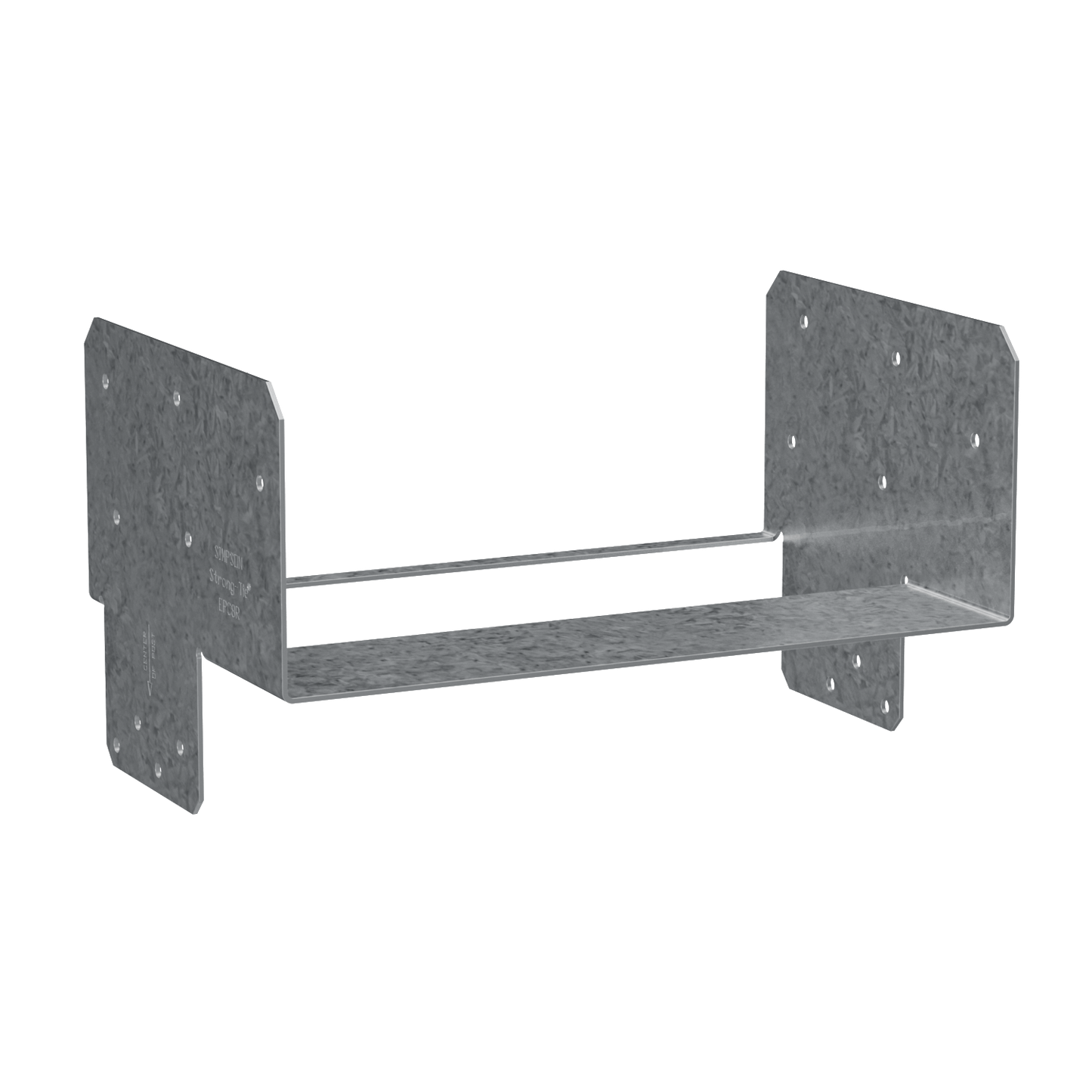 Simpson Strong-Tie EPC8RZ EPCZ™ ZMAX® Galvanized End Post Cap for 8x Rough (Pack of 10)