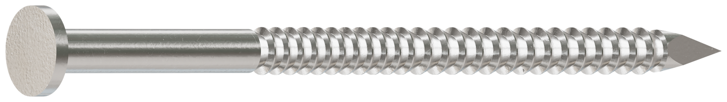 Simpson Strong-Tie T8ACN1 Common Nail, Annular Ring Shank — 2-1/2-in. x .131-in. Type 316 Stainless Steel (1 lb.) (Pack of 800)