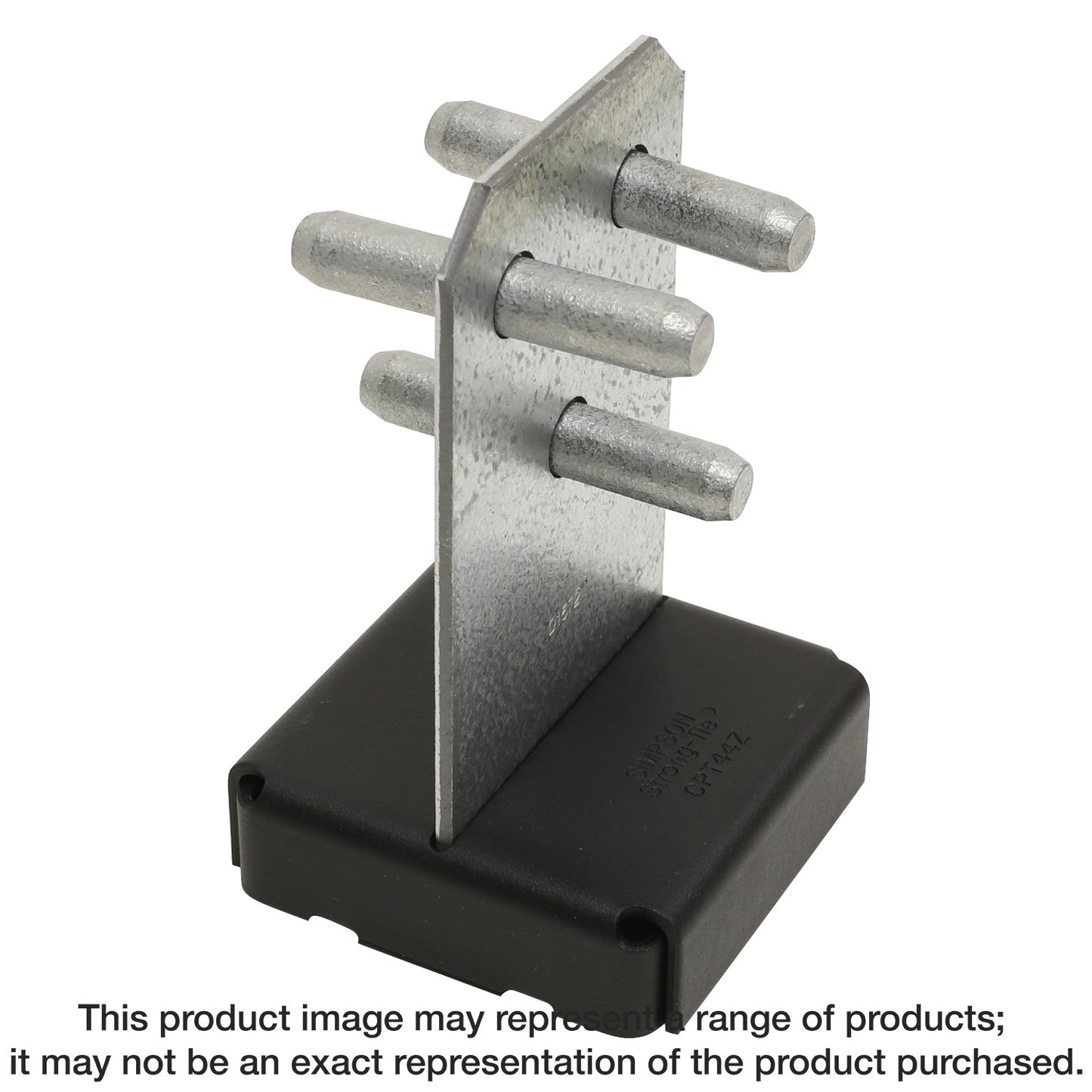 Simpson Strong-Tie CPT44Z CPTZ™ ZMAX® Galvanized Concealed Post Base for 4x4 (Pack of 10)
