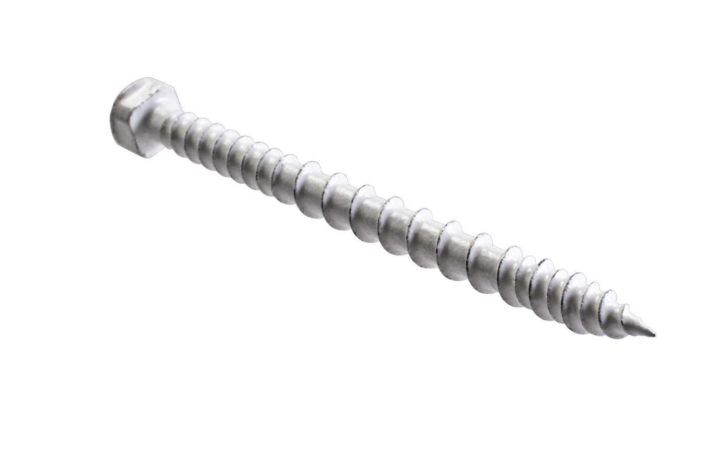 Simpson Strong-Tie TSV214R70WH01 PVC Trim-Board Screw — #8 x 2-1/4 in. T-20 6-Lobe, Exterior-Grade Coating, White (70-Qty)