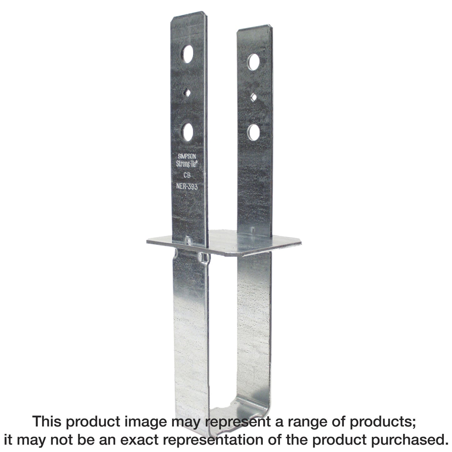 Simpson Strong-Tie CB46 CB Galvanized Column Base for 4x6