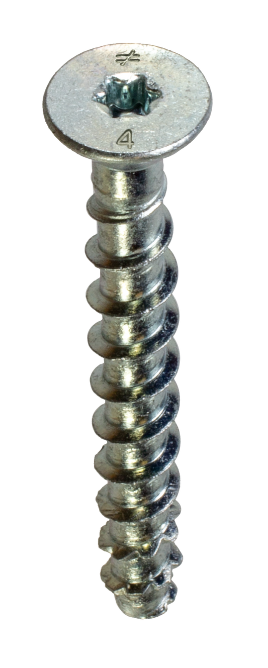 Simpson Strong-Tie THDB25312CS Titen HD® 1/4 in. x 3-1/2 in. Zinc-Plated Countersunk Head Heavy-Duty Screw Anchor (50-Qty) (Pack of 490)