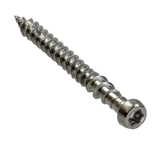 Simpson Strong-Tie DCU2P316 Deck-Drive™ DCU COMPOSITE Screw — #10 x 2 in. T20, Type 316 (350-Qty)