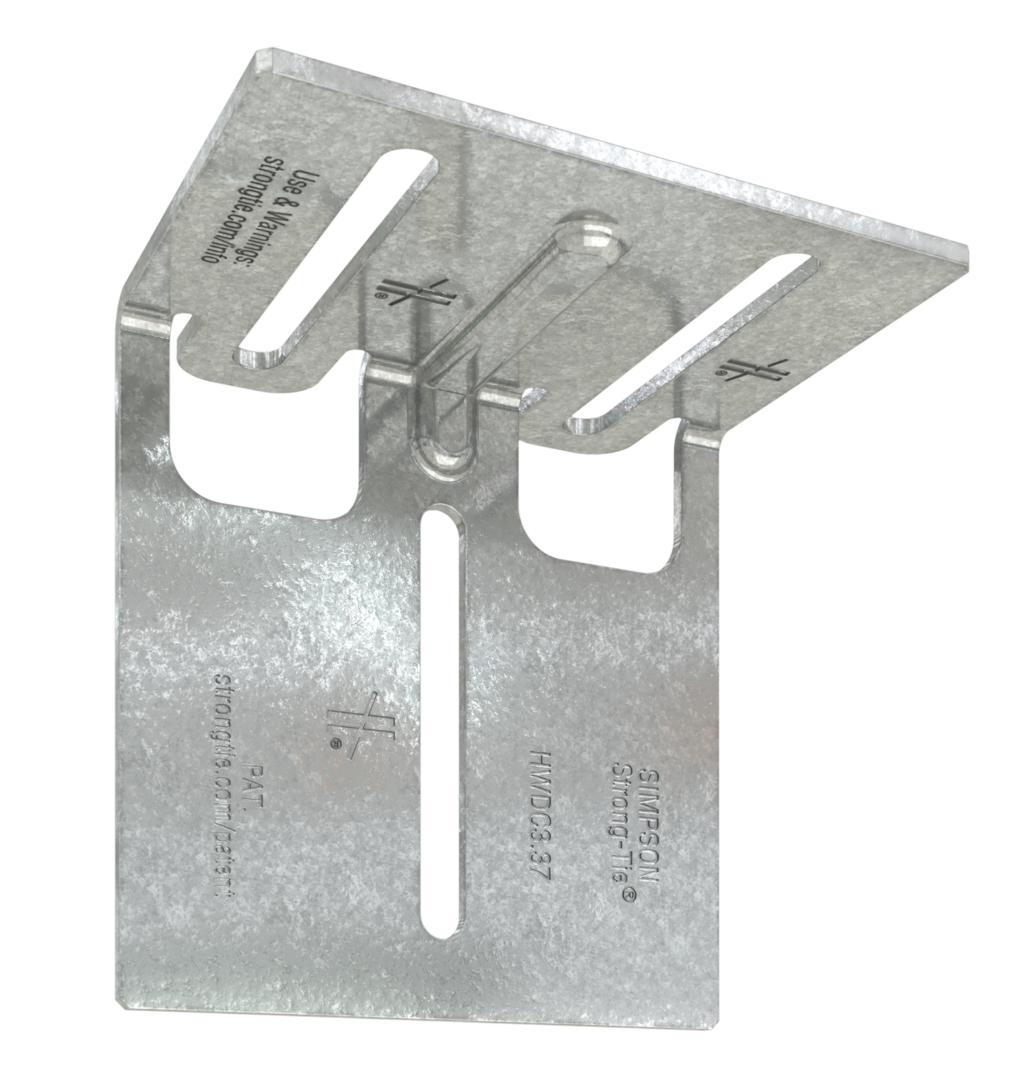 Simpson Strong-Tie HWDC3.37-KT25 HWDC 3-3/8 in. Head-of-Wall Drift-Clip Connector (25-Qty)