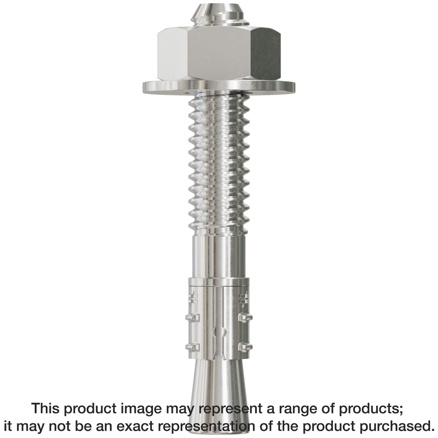 Simpson Strong-Tie STB2-251344SS Strong-Bolt® 2 — 1/4 in. x 1-3/4 in. Type 304 Stainless-Steel Wedge Anchor (100-Qty) (Pack of 490)
