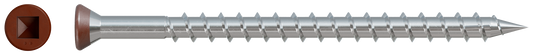 Simpson Strong-Tie DTH212S305RD01 Trim-Head Screw — Sharp Point (Collated) — #7 x 3 in. #2 SQ Type 305, Red 01 (1000-Qty)