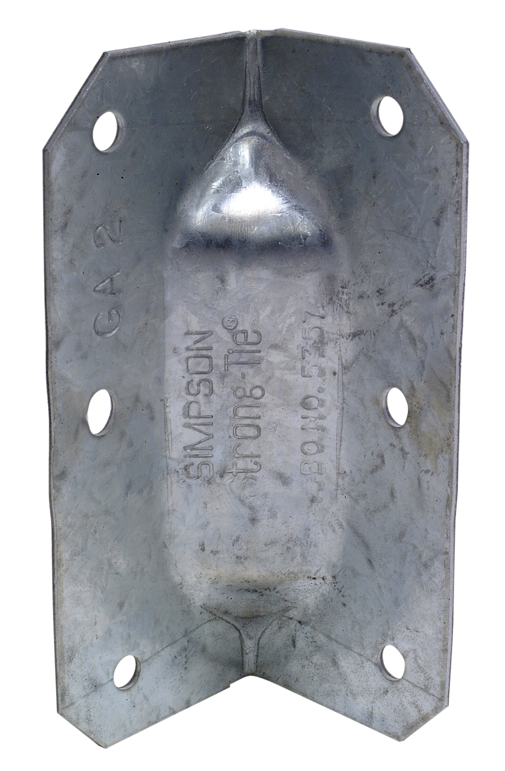 Simpson Strong-Tie GA2 GA 3-1/4 in. 18-Gauge Galvanized Gusset Angle (Pack of 12000)
