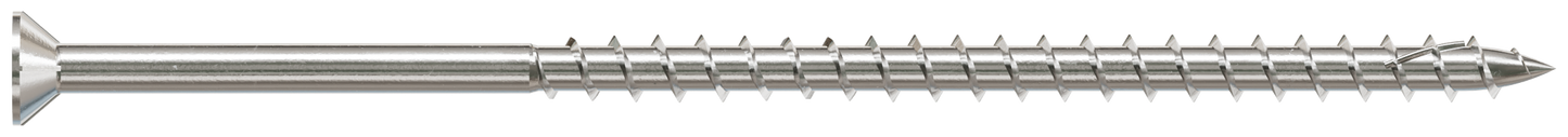 Simpson Strong-Tie T10450WPCM Deck-Drive™ DWP WOOD SS Screw — #10 x 4-1/2 in. T-25, Flat Head, Type 316 (1000-Qty) (Pack of 48)