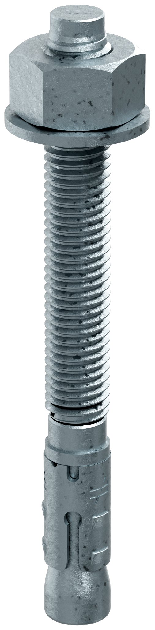 Simpson 5/8" x 6" Strong Bolt 2 Fully Assembled Wedge Anchor - Mechanically Galvanized, Pkg 20