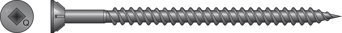 Simpson WSTD212S #8 x 2-1/2" #3 SQ DADE COUNTY N2000 1500/Box