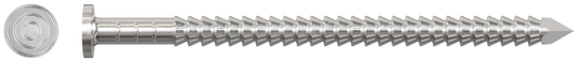 Simpson Strong-Tie T4KR51 Premium Siding Nail — 1-1/2-in. x 5/32-in. Head Dia., Type 316 Stainless Steel (1 lb.) (Pack of 10)