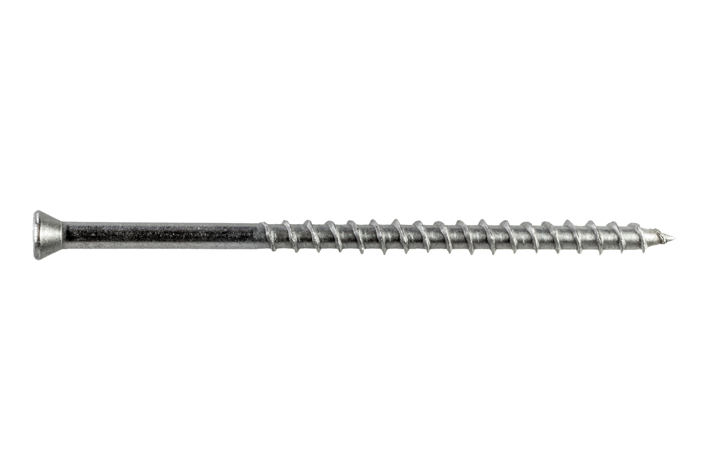 Simpson Strong-Tie S07300WPB Deck-Drive™ DWP WOOD SS Screw — #7 x 3 in. T-15, Trim Head, Type 305 (1750-Qty)