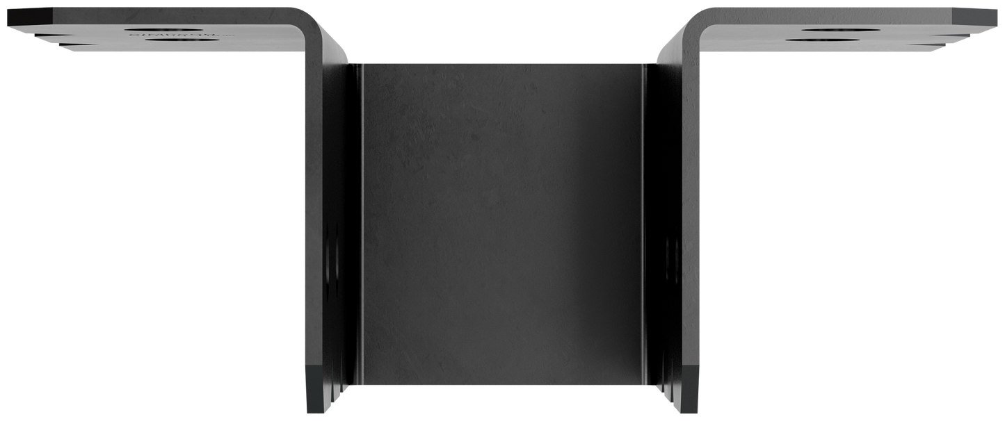 Simpson Strong-Tie OU410 OU® Black Powder-Coated Ornamental Joist Hanger for 4x10