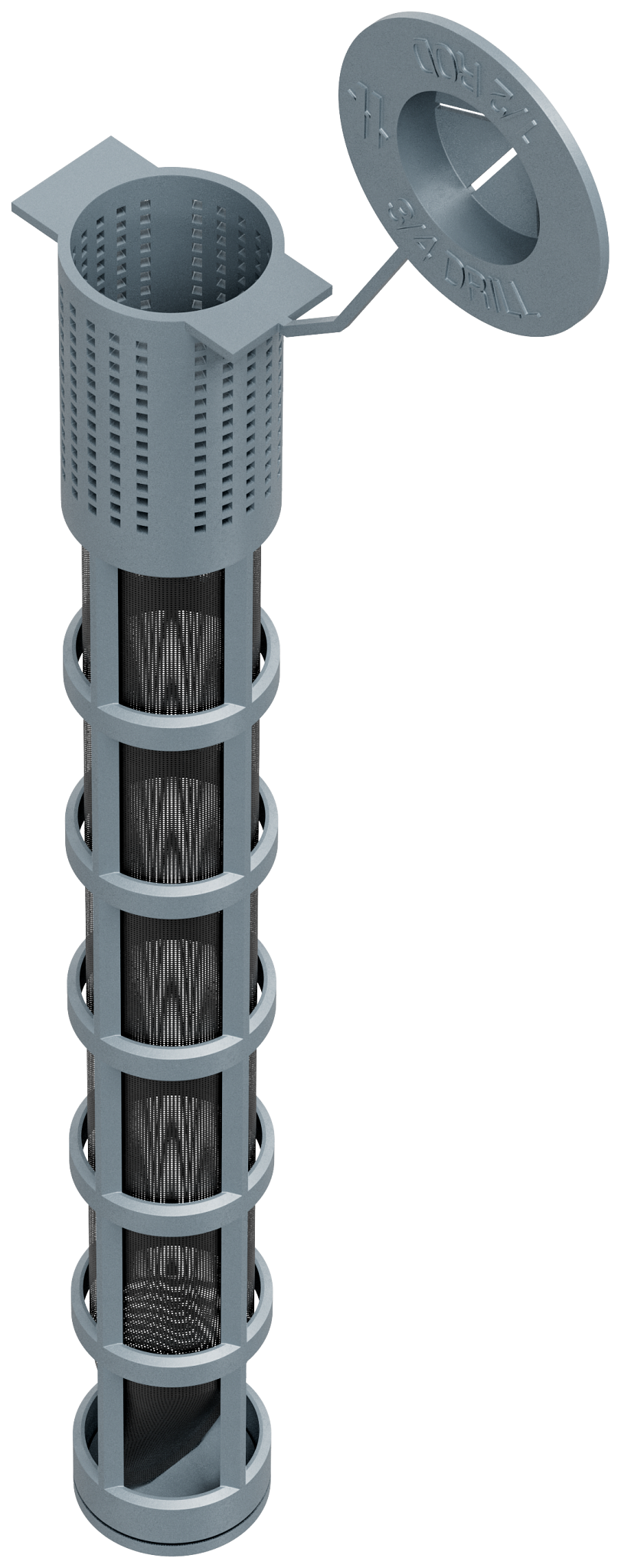 Simpson Strong-Tie 3GWS506P Opti-Mesh 6 in. Epoxy Adhesive Plastic Screen Tube for 1/2 in. Rod for SET-3G (Pack of 100)