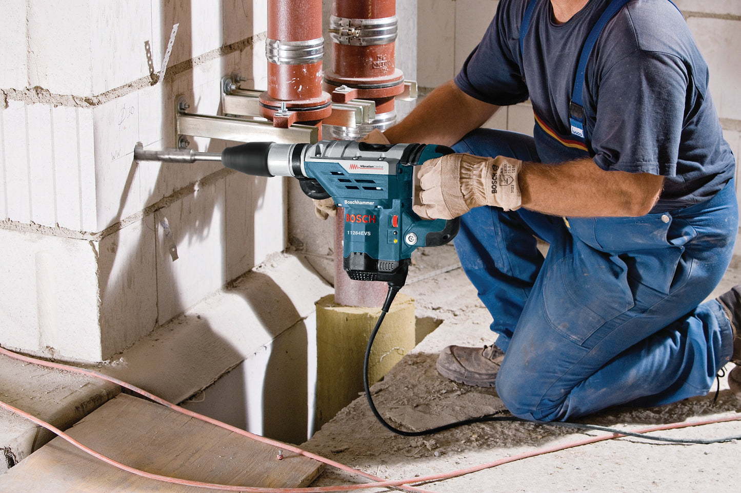 Martillo combinado BOSCH 11264EVS SDS-max® de 1-5/8 pulg.