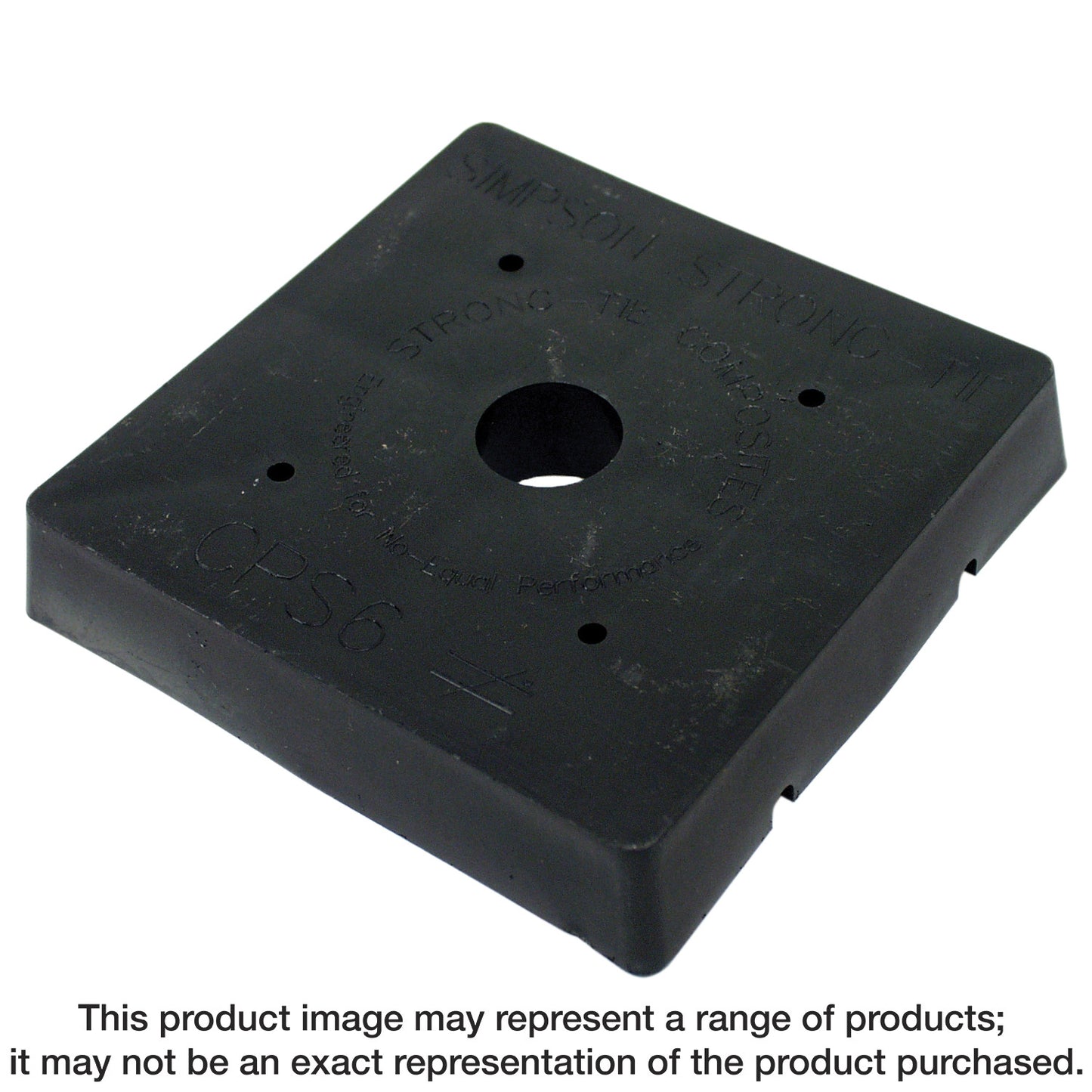 Simpson Strong-Tie CPS6 CPS Composite Plastic Standoff for 6x6 (Pack of 1500)