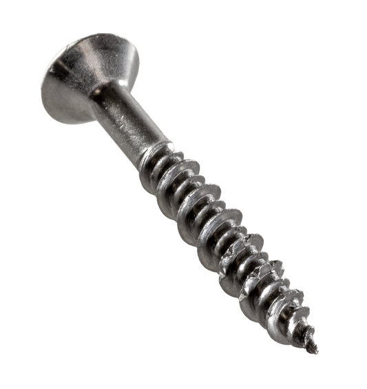 Simpson Strong-Tie T10J150FX-RP12 Marine Screw, Flat Head — #10 x 1-1/2 in. #2 Phillips Drive, Type 316 (12-Qty)