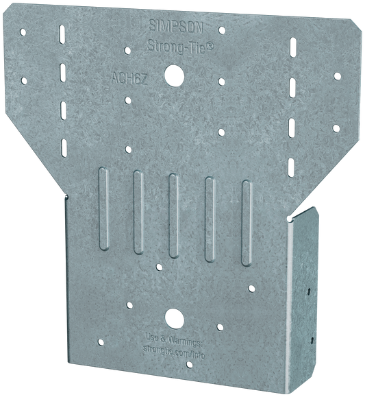 Simpson Strong-Tie ACH6Z ACHZ™ ZMAX® Galvanized Adjustable Post Cap for 6x (Pack of 20)