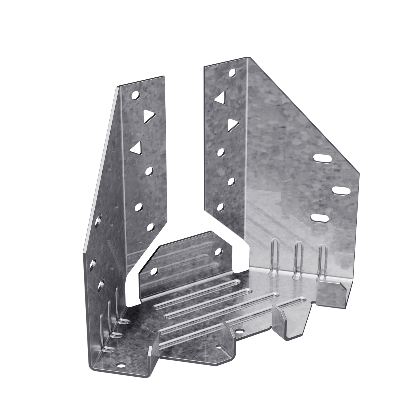 Simpson Strong-Tie MTHMQ-SDS3 MTHMQ 4-1/8 in. Galvanized Multiple Truss Hanger with Strong-Drive® SDS Screws