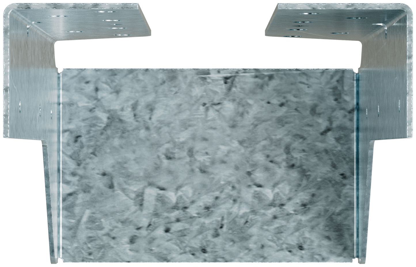 Simpson Strong-Tie HUCQ210-3Z-SDS HUCQ ZMAX® Heavy Face-Mount Concealed-Flange Joist Hanger for Triple 2x10 w/ Screws (Pack of 360)