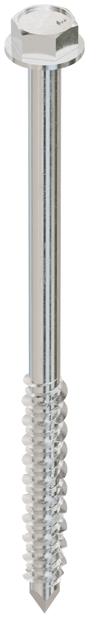 Simpson Strong-Tie TTN25334HSS Titen® 1/4 in. x 3-3/4 in. Hex-Head Stainless-Steel Concrete and Masonry Screw (100-Qty) (Pack of 4)