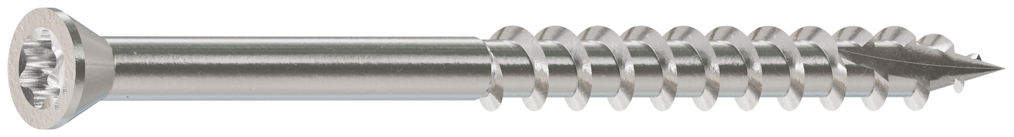 Simpson Strong-Tie S07225FT5 Trim-Head Screw, 6-Lobe Drive — #7 x 2-1/4 in. T-15 Type 305 (5 lb.) (Pack of 6)