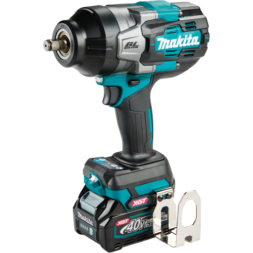 Makita GWT02D 40V max XGT® Brushless Cordless 4‑Speed High‑Torque 1/2" Sq. Drive Impact Wrench Kit w/ Friction Ring Anvil (2.5Ah)