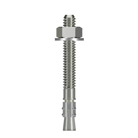 Simpson Strong-Tie STB2-252146SS Strong-Bolt® 2 — 1/4 in. x 2-1/4 in. Type 316 Stainless-Steel Wedge Anchor (100-Qty) (Pack of 490)