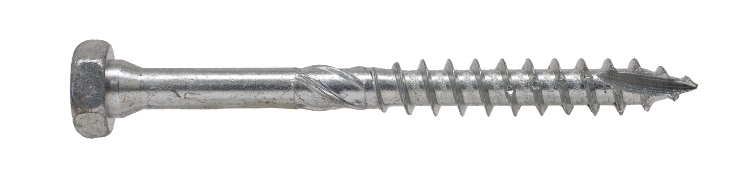 Simpson Strong-Tie SDHR27614-R25 Strong-Drive® SDHR COMBO-HEAD Screw — 0.275 in. x 6-1/4 in., Blue Zinc (25-Qty)